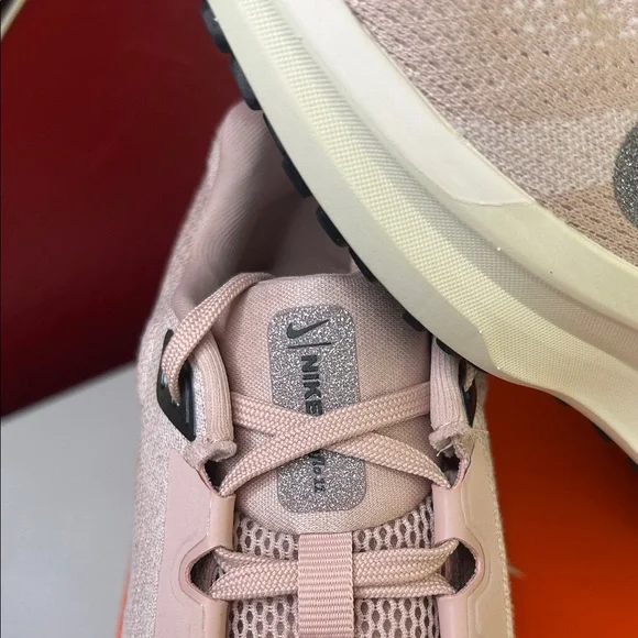 Nike Women's Light Pink and Gray Sneakers - Picture 2 of 5